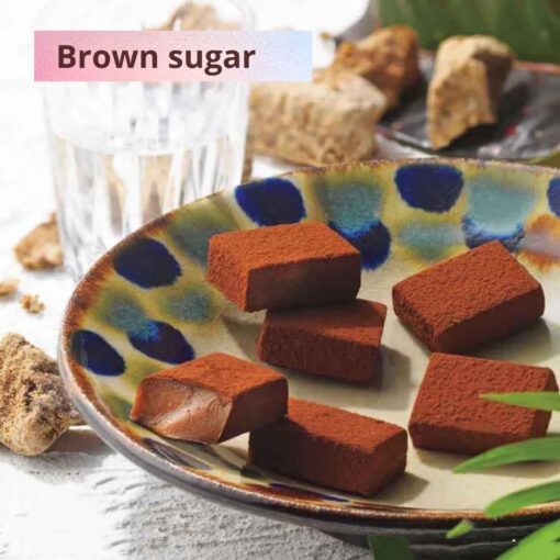 nama chocolate của nhật brown sugar